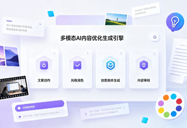 江油市AI智能内容优化创新 多模态生成技术丰富数字内容创作生态